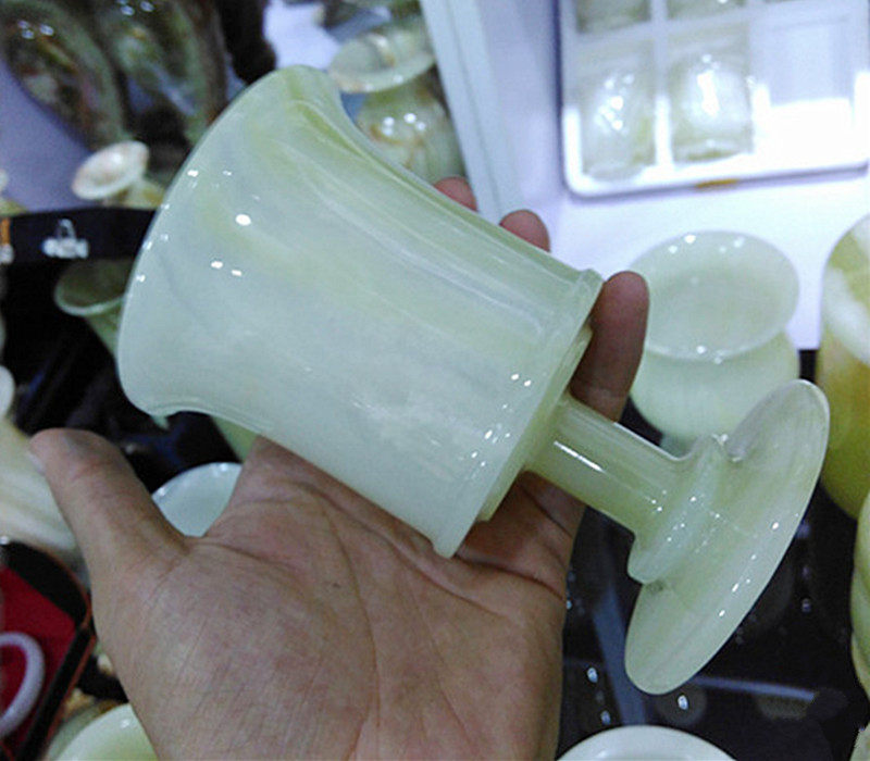 New Pakistan Import Natural Qingyu Great Red Wine Cup Gift First Big Special Price New Package Shipping Cost