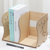 Office Books stand creative ins wind desktop bookshelf high school students simple desk storage book clip book stand by the book