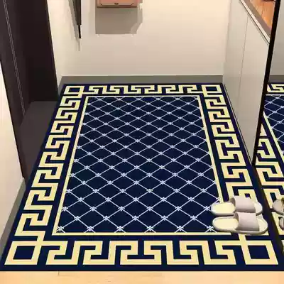 Floor mat entry door mat entrance mat door entrance mat resistant to dirt, light luxury home bathroom powder room Xuanmen living room living room carpet