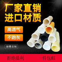 Dust Removal Cloth Bag Industrial Impulse Dust Extractor High Temperature Dust Filter Bag Dusting Bag Skeleton High Temperature Resistant Tectorial Membrane Flumels