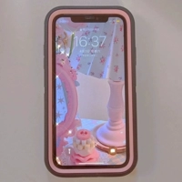 Apple, розовый совместимый iPhone12 Pro, силиконовый чехол для телефона, коллекция 2023, iphone, для влюбленных, популярно в интернете, изысканный стиль