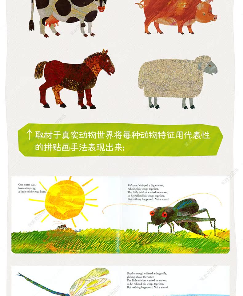 #凯迪克图书 好饥饿的毛毛虫绘本英文原版昆虫