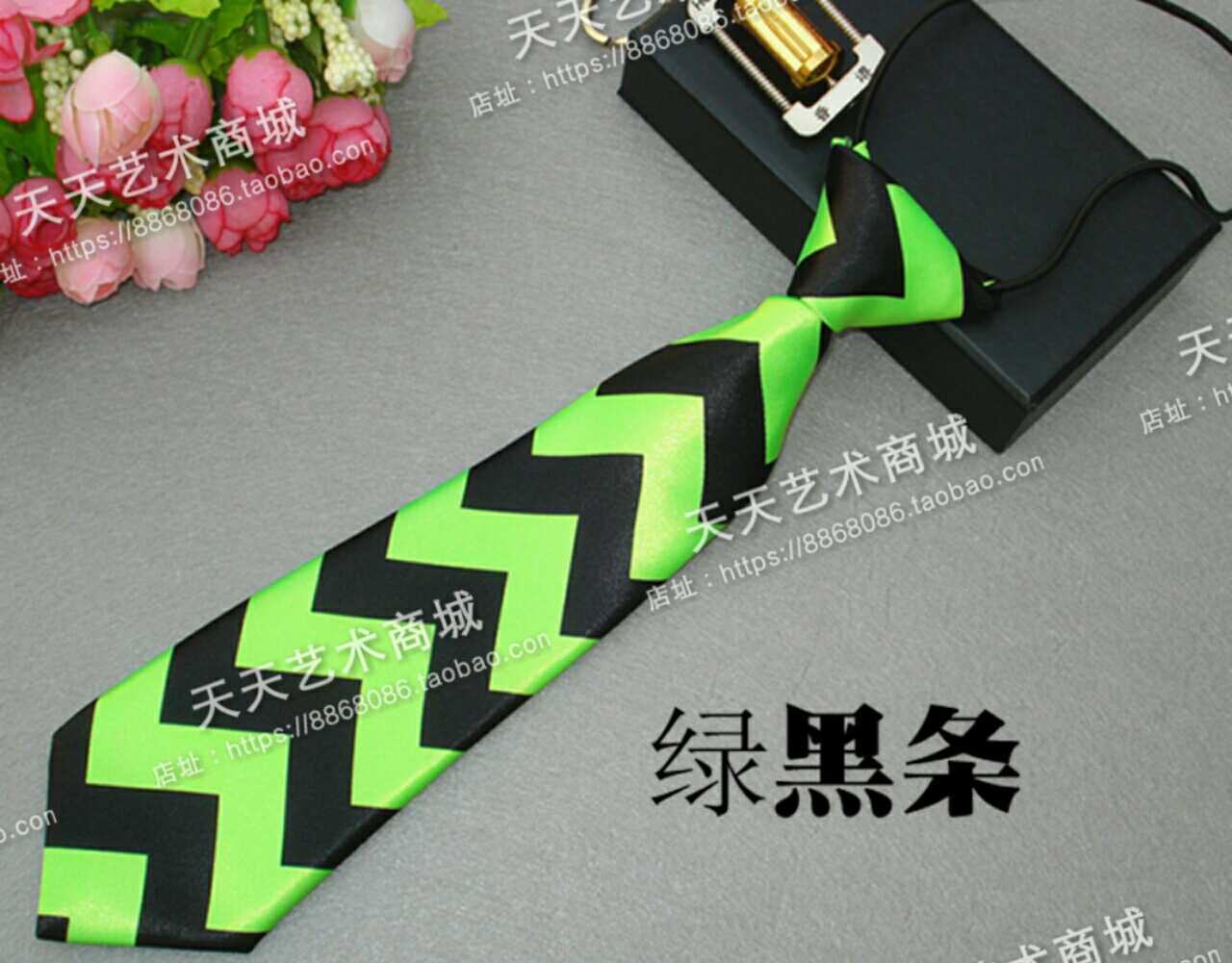 Trang phục cà vạt màu, hàng trăm kết hợp, phụ kiện chú hề, đạo cụ tiệc tùng, bắt mắt, cà vạt phóng đại, cung cấp hiệu suất - Sản phẩm Đảng / Magic / Hiệu suất đồ hoá trang noel