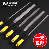 File Steel File Metal Woodworking Zuzi Round File Ripe Grinding Knife Semi-circle Triangle Fitter Grinding Tool