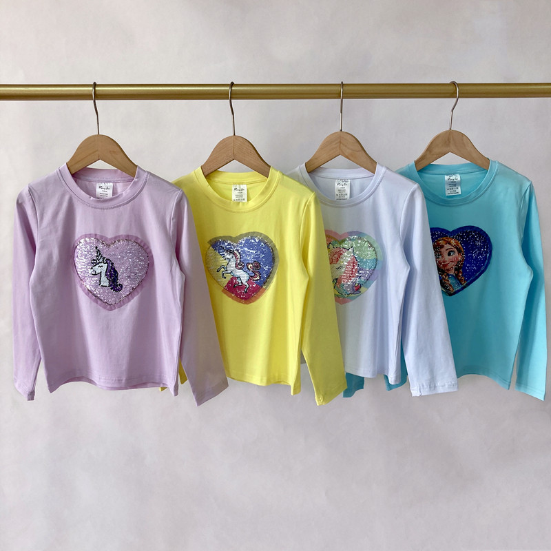 Foreign trade export Children's autumn and winter long-sleeved T-shirt