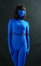 Корректирующее боди 紧身衣 全包紧身衣 中国莱卡紧身衣 蓝色亚光莱卡