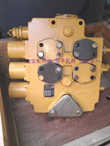 Customized hydraulic multi-function piping system for side unloading bucket holding fork of Liugong loader