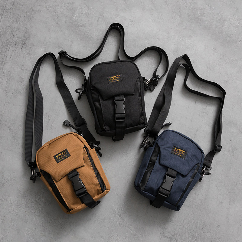 Trend Carhart tooling messenger bag men and women casual fashion shoulder bag canvas tide brand personality travel small satchel