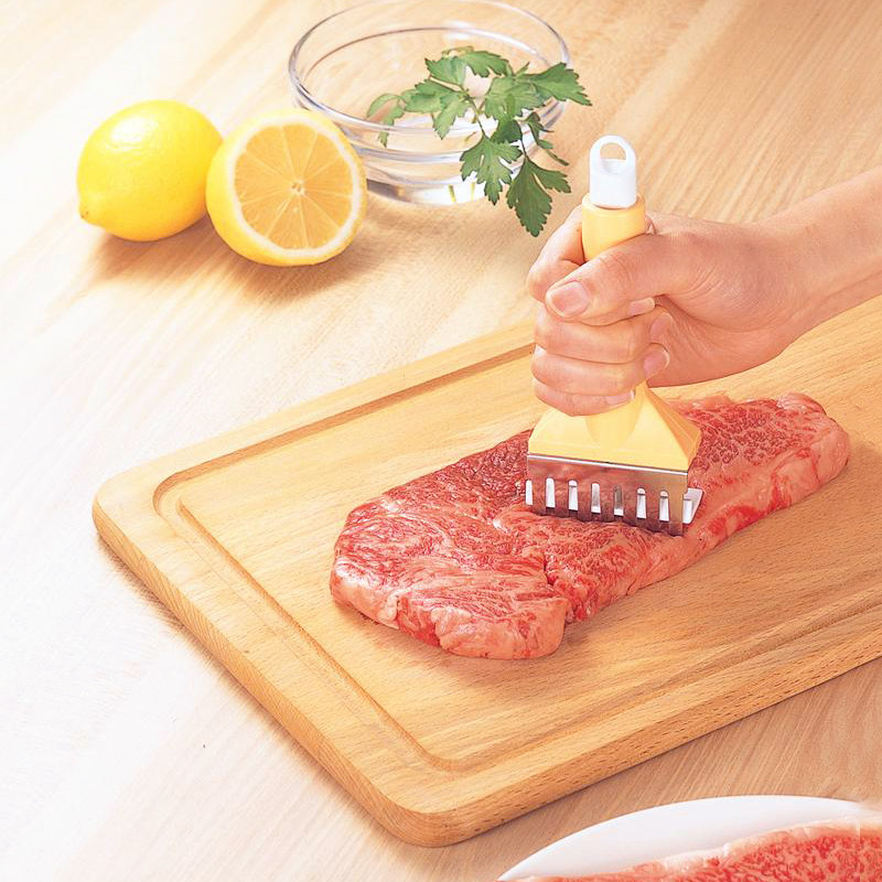 Japan Imported Pine Meat Hammered Meat Gluten by pressing type Meat Tender Meat and Beef Steak Crabby with Broken Flesh Cramps Hammer