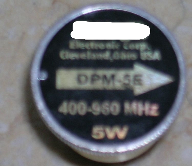 DPM-5E DPM-5E 400-960MHZ 5W power fit for the power head
