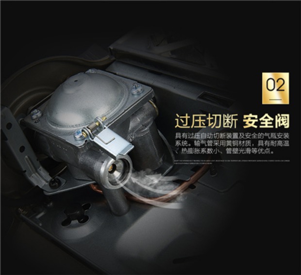 Lò nướng hồng ngoại tươi lò nướng di động nướng ngoài trời bếp lò cắm trại gas gas bếp hoang dã - Bếp lò / bộ đồ ăn / đồ nướng dã ngoại lò nướng ngoài trời