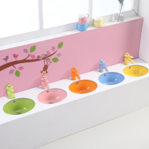 Childrens ceramic color table basin Kindergarten embedded 13 inch 14 inch 15 inch washbasin children sink table