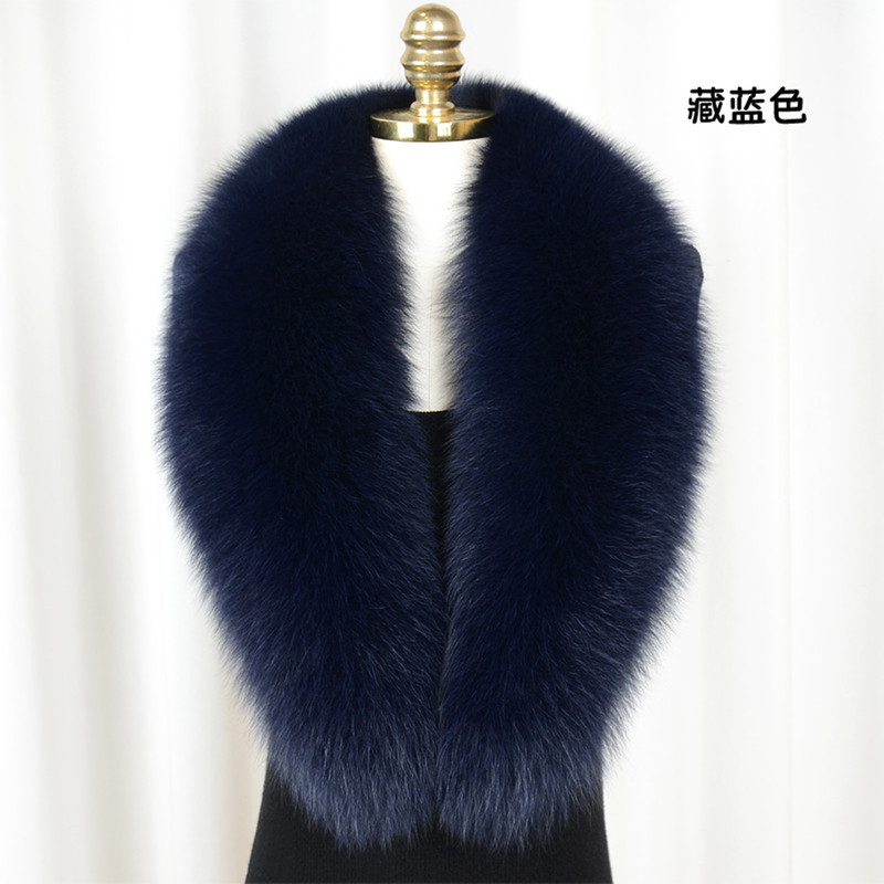 Large Black Real Fox Fur Collar, Green Fruit Collar, Unisex Winter Fur Scarf, Real Fur Coat Collar, Neck Warmer Large Black Real Fox Fur Collar, Green Fruit Collar, Unisex Winter Fur Scarf, Real Fur Coat Collar, Neck Warmer