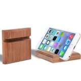 Портативный держатель для телефона из натурального дерева, деревянные умные часы, универсальный мобильный телефон