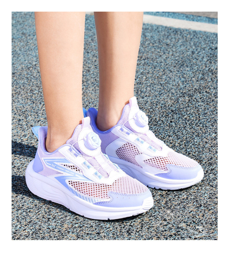 361 Degree Kidsren's Shoes, Kidsren's Running Shoes, Summer New Style Breathable Large Mesh Boys' Shoes, Youth Boys' Sports Shoes — 25