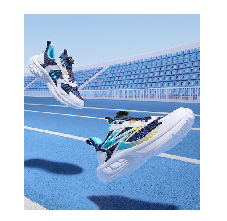 361 Degree Kidsren's Shoes, Kidsren's Running Shoes, Summer New Style Breathable Large Mesh Boys' Shoes, Youth Boys' Sports Shoes — 29