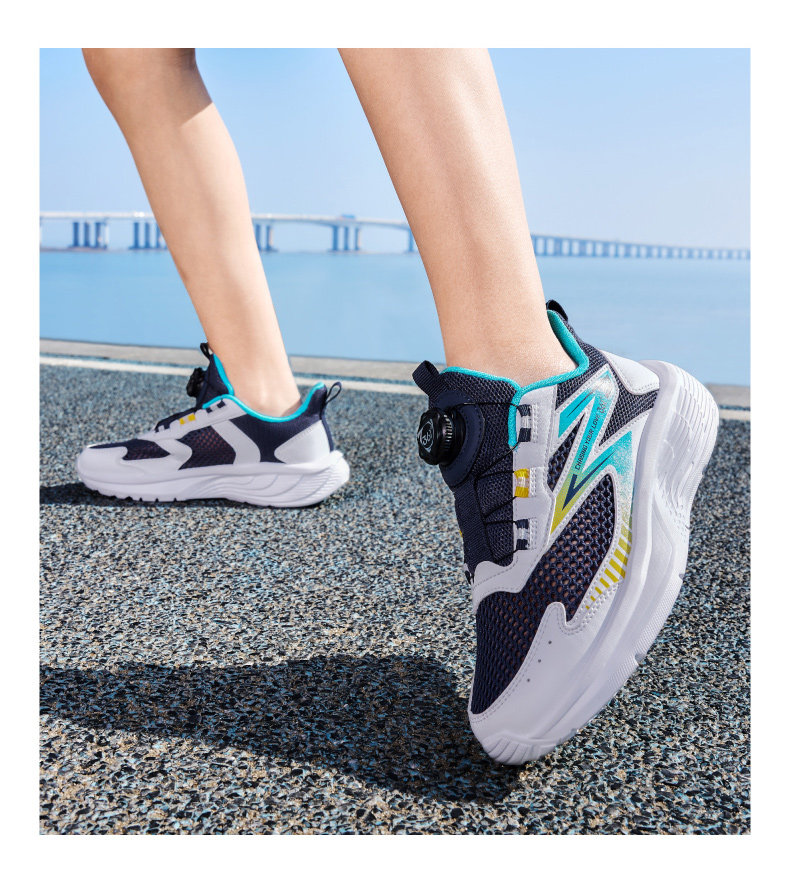 361 Degree Kidsren's Shoes, Kidsren's Running Shoes, Summer New Style Breathable Large Mesh Boys' Shoes, Youth Boys' Sports Shoes — 16