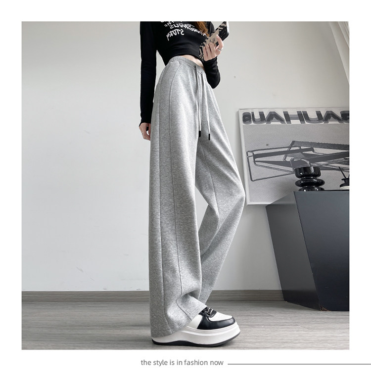 Осенние летние тонкие штаны для отдыха, свободный прямой крой, подходят для подростков 