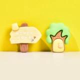 Мультяшные кремовые аксессуары, заколка для волос ручной работы, аксессуар, DIY