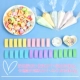 Macaron Color Long Corner BB Clip Package