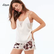 Ege Lingerie Etam White Lace Sexy Camisole Pyjama Top 8E079116886