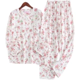 Хлопковый кружевной тонкий лонгслив, хлопковая пижама, кружевное платье, большой размер, круглый воротник