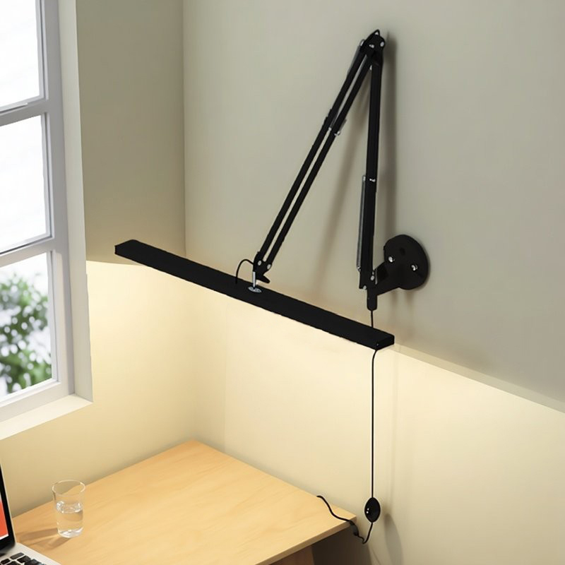 Long-Arm Wall Lamp Model Painting Design Piano Dedicated Study Office Led Eye-Protection Multi-Functional Foldable Wall-Mounted Lamp