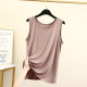 Summer loose vest for women modal fat mm suspenders plus size middle-aged inner wear t-shirt 200Jin Jin is equal to 0.5kg sleeveless bottoming shirt