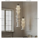 Italian Living Room Bedroom Silk Chandelier Designer Clothing Store Guesthouse Lobby Japanese-Style Bamboo Floor Lamp