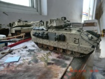 Field Palace 35264 M2A2 US Bradley infantry combat vehicle generation (package plate)