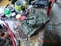 Trumpeter 82426 Super Pershing Tank model foundry (pack plate parts)