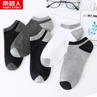 Vớ nam cực vớ nam mùa hè vớ thuyền nam khử mùi thấm mồ hôi cotton vớ mỏng phần thấp để giúp nông miệng vô hình vớ nam tất gucci