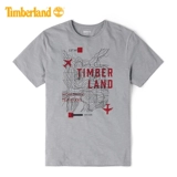 Timberland, классическая футболка, круглый воротник, 1W