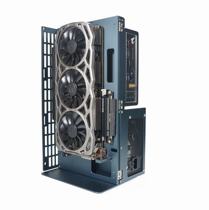 (Spot quick) ZS-OC open rack version V1 ITX DTX chassis atx sfx power supply