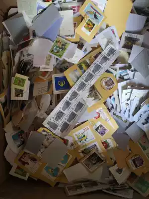 {Muzi fairy tale} foreign stamp cut special price 80 yuan hand account material