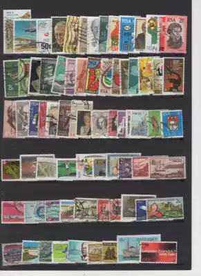 {Muzi fairy tale}South Africa Africa foreign letter sales stamps 100 different