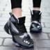 2017 giày bóng rổ cao để giúp người đàn ông của giày mặc non-slip boots kích thước lớn giày tăng sinh viên giày thể thao chạy bóng rổ giày sneaker nam trắng Giay cao