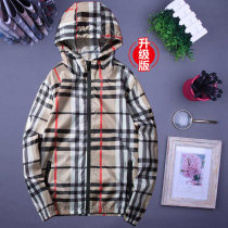 2022 sunscreen mens summer new fast hand red man with the same jacket male jacket social spirit little guy to fix a woman