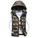 Mùa thu và mùa đông thể thao ngụy trang vest dày xuống áo vest cotton ấm áp Hàn Quốc giản dị cỡ lớn vest vest