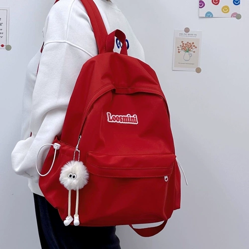 Вместительный и большой ранец, сумка через плечо, универсальный брендовый рюкзак, подходит для студента, для средней школы