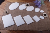 6-inch high-gloss board high imitation Italian porcelain board rectangular ellipse