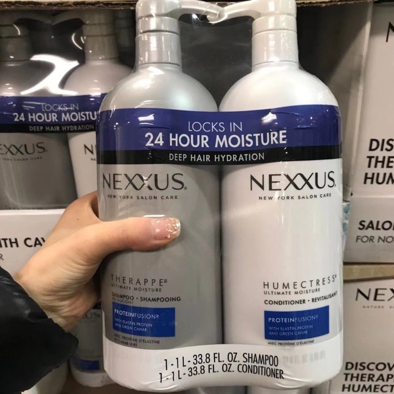 Original American Nexxus Caviar Elastin Nourishing Moisturizing Shampoo Conditioner