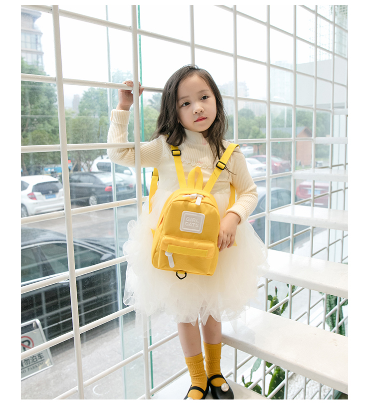 Trẻ em Nhật Bản in kẹo nóng ba lô màu cha-con gói nam nữ cho bé du lịch thể thao ngoài trời đơn giản balo elly