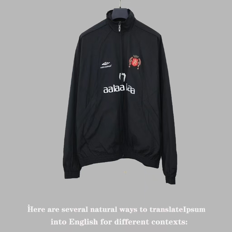 Ceiling! Paris Style Classic Manchester United Embroidered Letters No. 10 Thin Jacket Jacket Men's and Women's Trendy Jacket Ceiling! Paris Style Classic Manchester United Embroidered Letters No. 10 Thin Jacket Jacket Men's and Women's Trendy Jacket