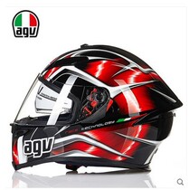 2019 New product AGV K5S motorcycle helmet double lens carbon fiber professional racing helmet full helmet running helmet for men