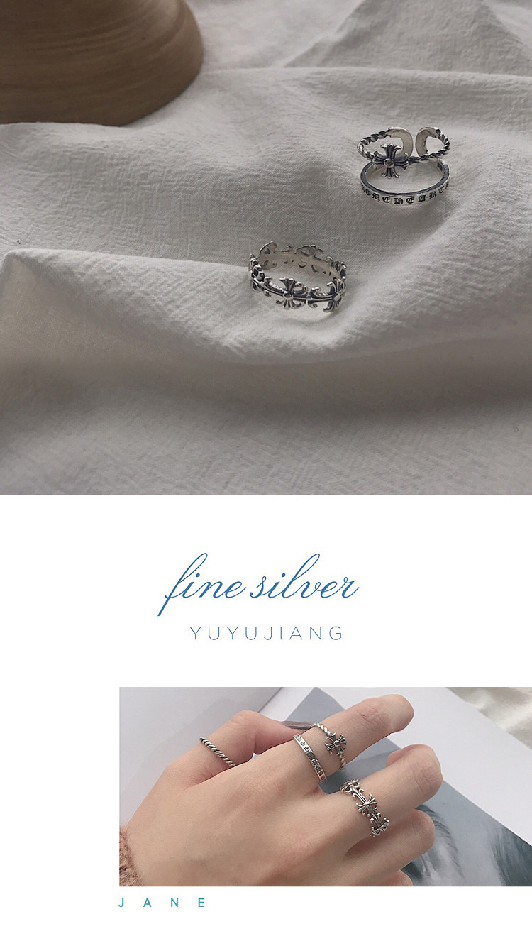 Bague mixte OTHER   en Argenterie - Ref 3086768 Image 24