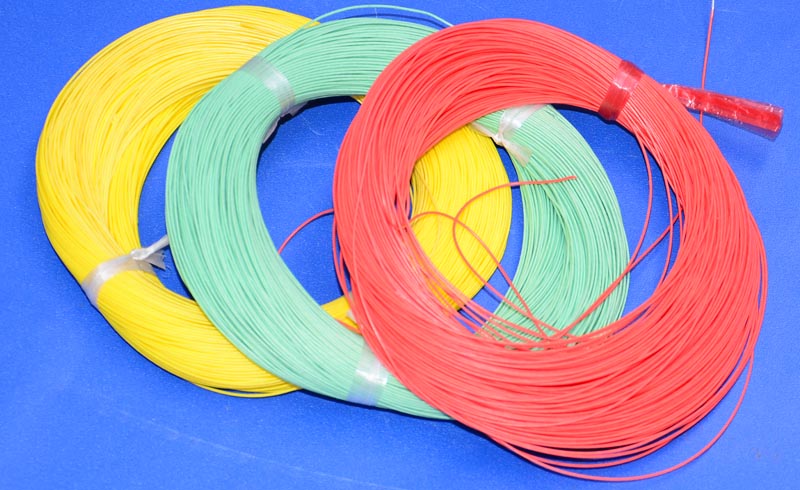 Soft extremely fine silicone rubber high-temperature wire multi-strand tinned copper core 0 12m2 waterproof oil resistant outer diameter 1 3mm