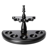 Держатель трубы Пятипозиционный римский стиль полукругающий сплошной древесина вертикальная деревянная ванильная шелковая труба Коллекция сиденья.