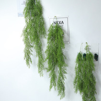 Pine Needle Wall hang simulation flower simulation plant simulation flower suit wedding bouquet hang leaf vine
