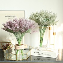 The bunch of pine and cypress leaf arrangement DIY hand flower Flower leaves wedding road Flower home decoration ornaments